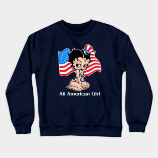 BETTY BOOP - 4th of jULY Crewneck Sweatshirt